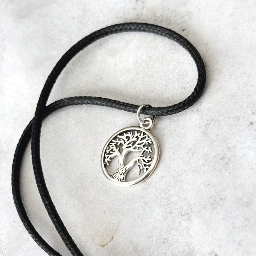 5 For $25💫Small Silver Tree of Life Pendant Necklace - Picture 5 of 5